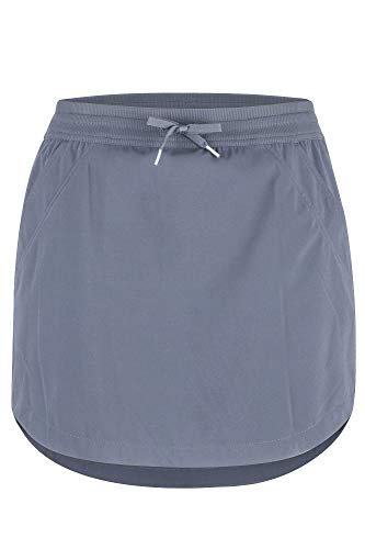 Marmot Wm's Ruby Skort Falda Deportiva con protección UV, Falda Corta para Actividades Outdoor, Transpirable, Secado rápido, Mujer, Steel Onyx, XS