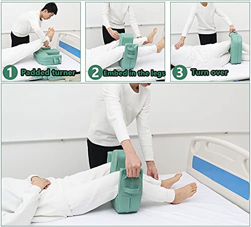 Mats de reversión triangular, cuidado del paciente para ancianos con suministros auxiliares Dispositivo de presión de cojín de cojín para evitar el lado acostado en la cama