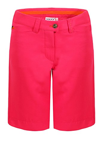 Maxx - Bermudas de golf para mujer, rosa, 38