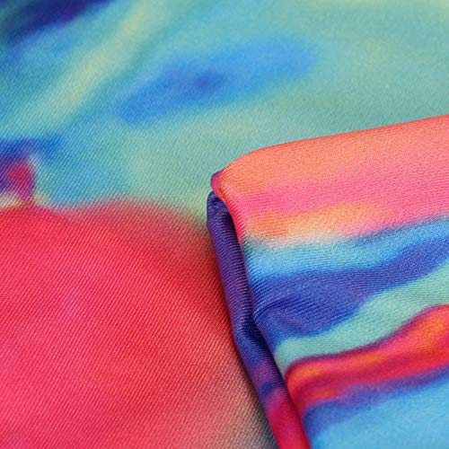 MEIbax Leggings Deportes Pantalones para Mujeres de Estampado de Las Entrenamiento Gimnasio Correr de Fitness Gym Yoga Pantalon Deportivo Mallas Running Workout Pantalones elásticos