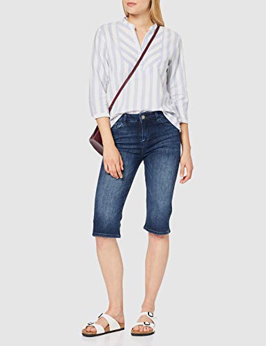 Mexx Bermudas, Azul (Denim Dark Wash 300098), W27/L32 (Talla del Fabricante: 27) para Mujer