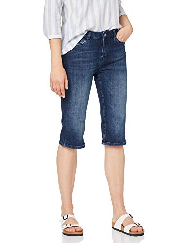 Mexx Bermudas, Azul (Denim Dark Wash 300098), W27/L32 (Talla del Fabricante: 27) para Mujer