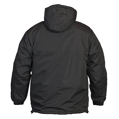 Mil-Tec Anorak Combat sin Forro, para Hombres, Hombre, 10332002-903, Negro, Medium