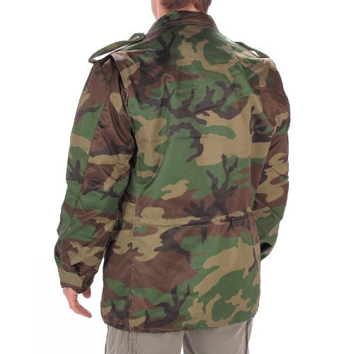 Mil-Tec M65 Woodland - Chaqueta de campo (talla S)