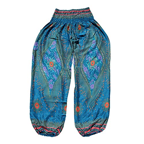 Morbuy Mujer Pantalones, Elasticos Sexy Vintage Casual Desgaste Pantalón Acampanados Elegantes Cómodos Suaves Modernos Sports Yoga Pantalones de Flores