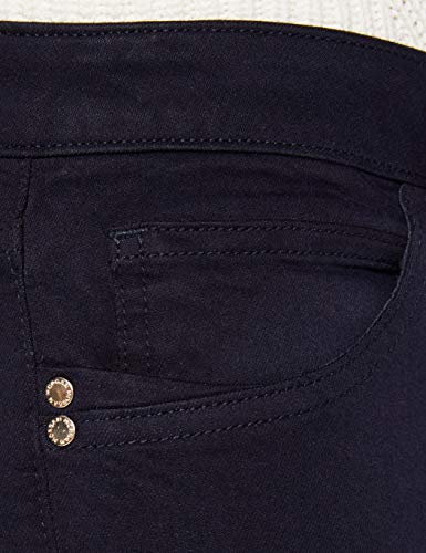 Morgan Pantalon Skinny Taille Standard 5 Poches Petra Casuales, Marino, T42 para Mujer