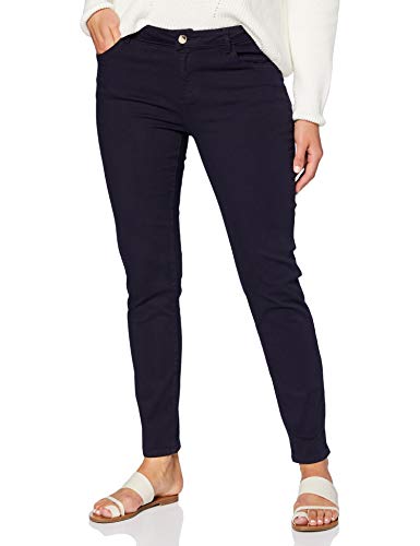 Morgan Pantalon Skinny Taille Standard 5 Poches Petra Casuales, Marino, T42 para Mujer