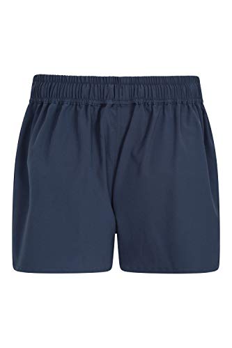 Mountain Warehouse Pantalones Cortos de Surf para Mujer - Pantalones elásticos con protección UV - Ligeros y de Secado rápido - para Verano, Surf, Playa y Piscina Azul Marino 56