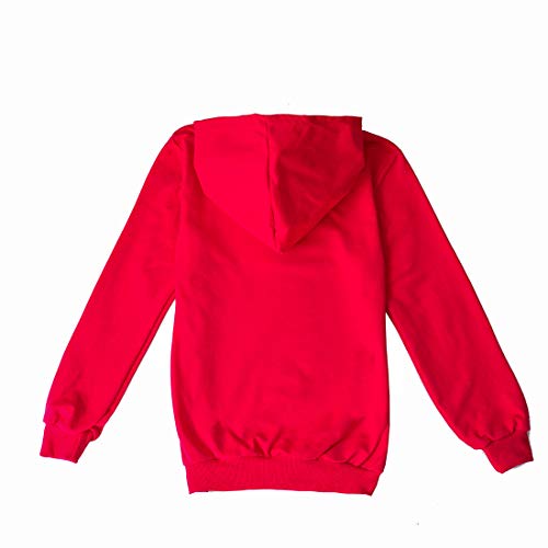 MPY-SEA Mario - Sudadera unisex para niños compuesto por sudadera con capucha y pantalón de síntesis de algodón y fibra de poliéster. A03 160 cm