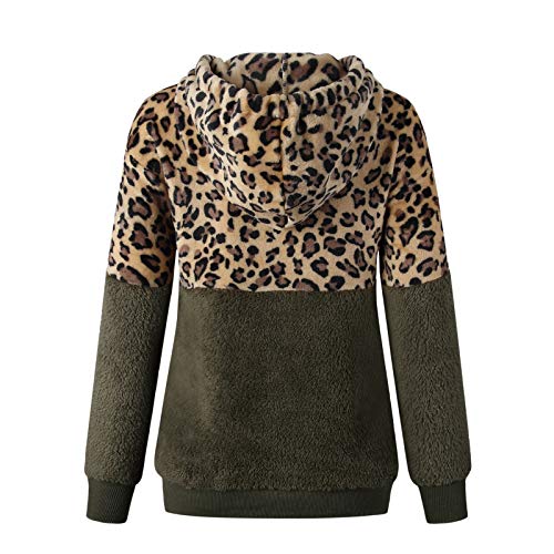 Mujer Sudadera Caliente y Esponjoso Tops Chaqueta Suéter Abrigo Jersey Mujer Otoño-Invierno Talla Grande Hoodie Sudadera con Capucha riou