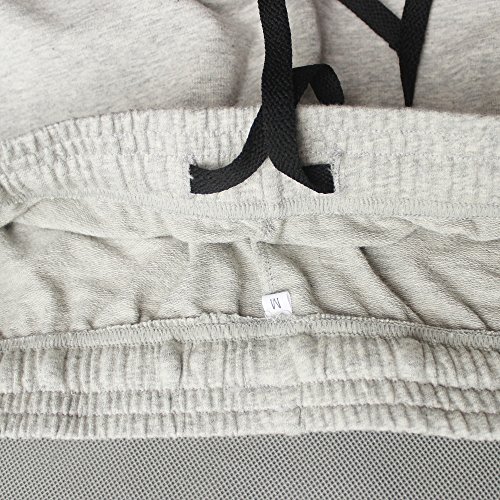 Muscle Alive Hombres Culturismo Gimnasio Rutina de Ejercicio Pantalones Cortos Terry Algodón