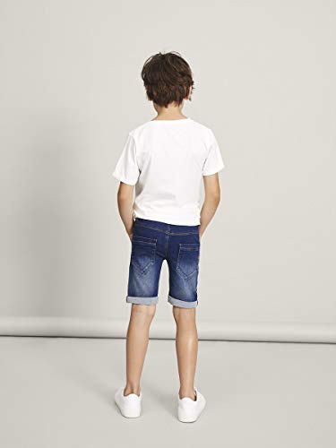 NAME IT Nkmsofus Dnmtax 2012 Long Shorts Noos Pantalones Cortos, Azul (Medium Blue Denim Medium Blue Denim), 104 para Niños