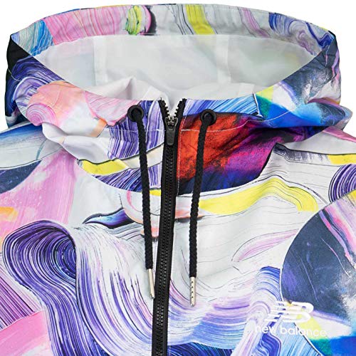 New Balance Athletics Artist - Chaqueta para mujer multicolor S