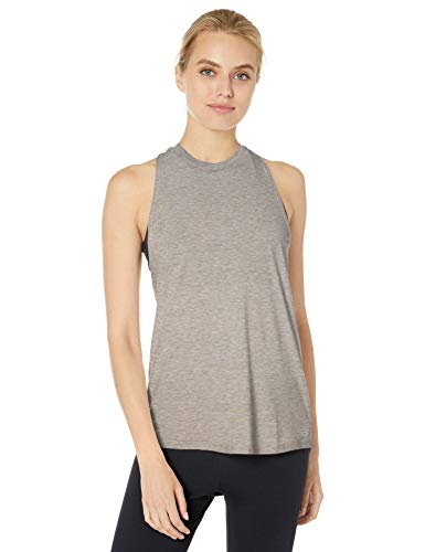 New Balance Camiseta sin Mangas para Mujer Transform Jersey Twist, Mujer, Camiseta, WT93173, Gris atlético, M