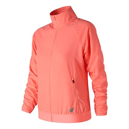 New Balance Chaqueta Accelerate para mujer, Fiji, grande