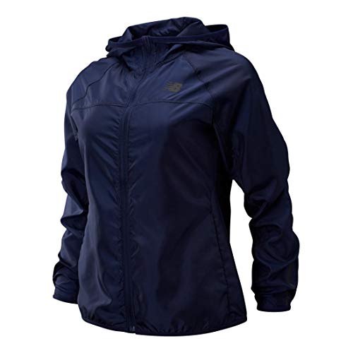 New Balance Chaqueta cortavientos para mujer 2.0, Mujer, Chaqueta, WJ91159, Pigmento., M