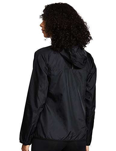 New Balance Chaqueta Windcheater 2.0 para mujer, Mujer, Chaqueta, WJ91159, negro, S