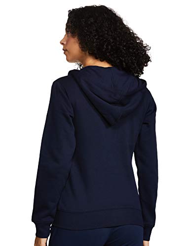 New Balance Core Fleece Full Zip Hoodie Chaqueta, Mujer, Pigment, Small