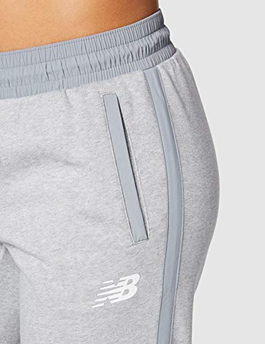 New Balance Core Fleece Pant Pantalones, Mujer, Athletic Grey, Large