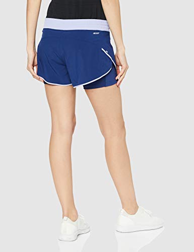 New Balance Impact 4 Inch Running Short Bañador, Mujer, Techtonic Blue, Large