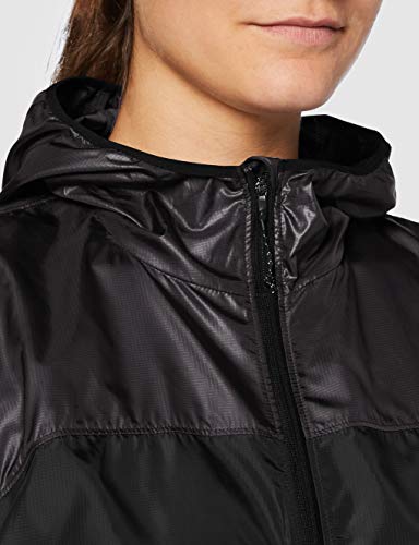 New Balance Light Packable Jacket Chaqueta, Mujer, Negro, Medium