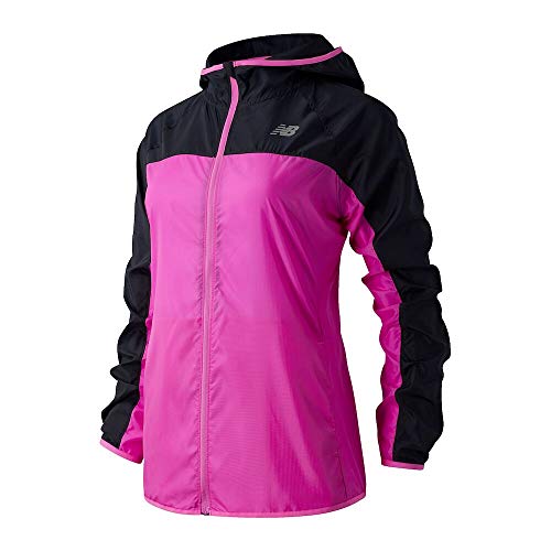 New Balance WJ91159 Chaqueta, Fuchsia, M para Mujer