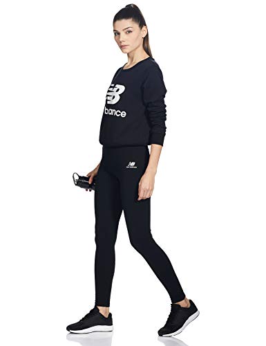 New Balance WP01519 Mallas Deportivas para Mujer, Negro, S