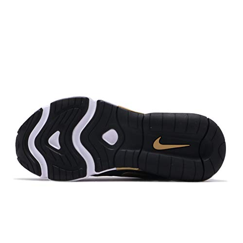 Nike Air MAX 200 (GS), Zapatillas para Correr Niños, Negro/Dorado Metalizado/Antracita/Blanco, 40 EU
