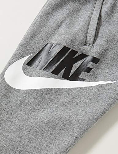 NIKE B NSW Club + Hbr Pant Pantalones de Deporte, Niños, Carbon Heather/Smoke Grey, XS