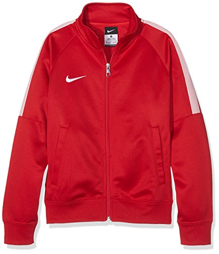 NIKE Bekleidung YTH Team Club Trainer Jacket Chaqueta, Hombre, University Red/Football White, Small