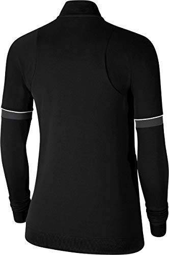 NIKE Chaqueta para mujer Academy 21 Track Jacket, Mujer, CV2677-014, negro/blanco/gris oscuro, small