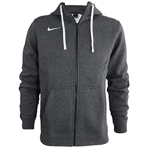 Nike Club 19 Chaqueta para Hombre, Gris (Charcoal Heather/Anthracite/White/White 071), S