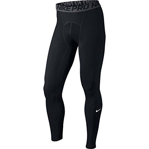 Nike Cool Tight - Mallas para hombre, Negro (Black/Dark Grey/White), XL