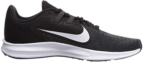 Nike Downshifter 9, Zapatillas de Running para Asfalto Mujer, Multicolor (Black/White/Anthracite/Cool Grey 001), 37.5 EU