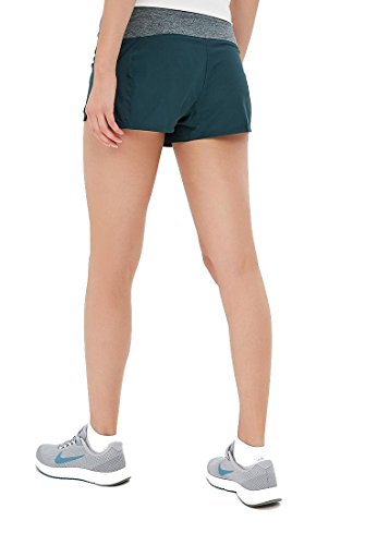 Nike Dry Running Shorts para mujer (Deep Jungle, XL)