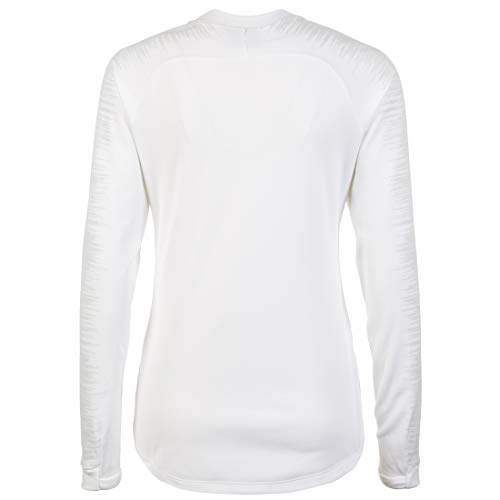 NIKE England Anthem Chaqueta, Weiß/Dunkelblau, L Mujer