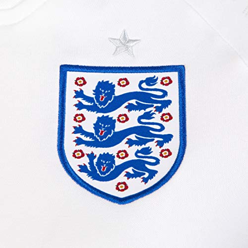 NIKE England Anthem Chaqueta, Weiß/Dunkelblau, L Mujer