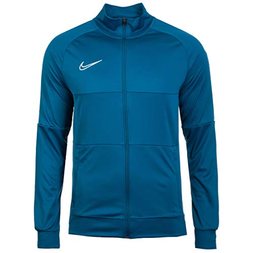 NIKE M NK Dry Acdmy19 TRK Jkt K Chaqueta, Hombre, Marina/White/White