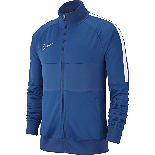 NIKE M NK Dry Acdmy19 TRK Jkt K Chaqueta, Hombre, Marina/White/White