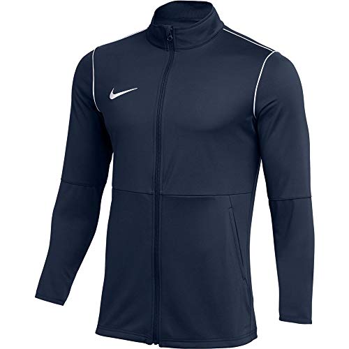 NIKE M Nk Dry Park20 TRK Jkt K Chaqueta de Deporte, Hombre, Obsidian/White/White, L