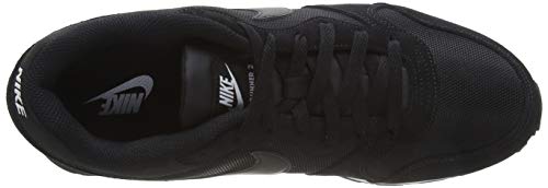 Nike MD Runner 2, Zapatillas de Running Mujer, Negro (Black / Black-White), 35.5