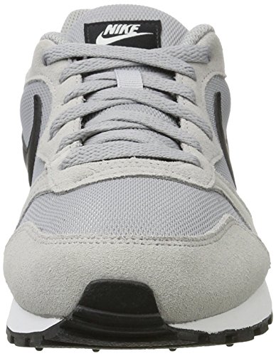 Nike MD Runner 2, Zapatillas Hombre, Gris (Wolf Grey/Black/White), 41 EU