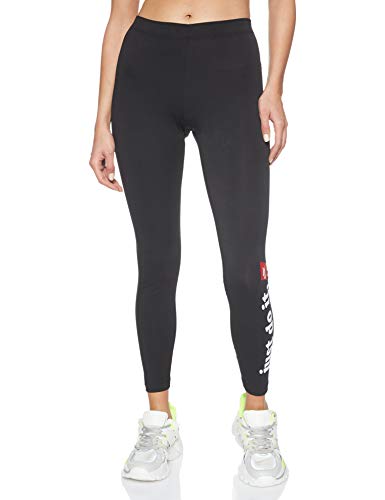 NIKE Pantalones Deportivos para Mujer W NSW Lggng Club, Mujer, Pantalones Deportivos, CJ1994, Blanco/Negro, Large