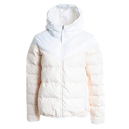 NIKE Sportswear Chaqueta, Mujer, Blanco/Guava Ice/Guava Ice, XS