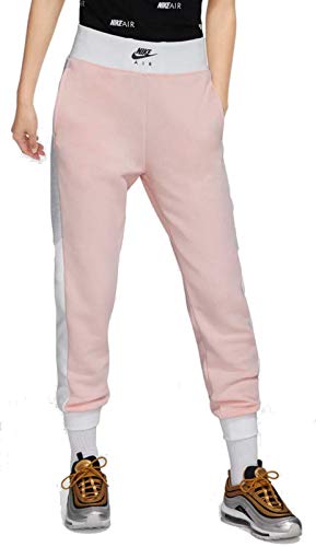 NIKE Sportswear Essential W Pnts Pantalones de Deporte, Mujer, Gris (Dark Grey Heather/White), L