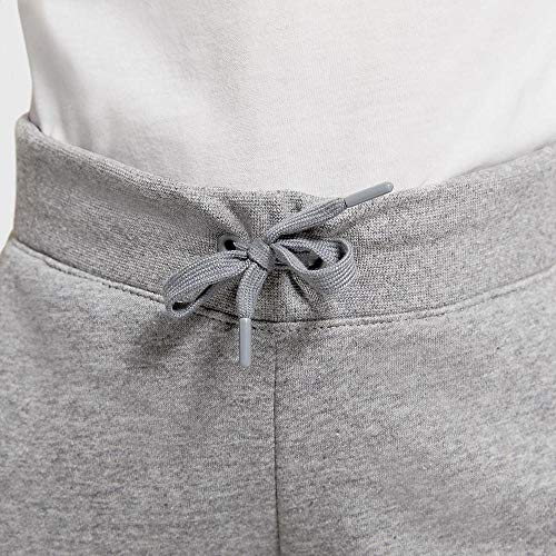 NIKE Sportswear Pants for Girls Pantalones de Deporte, Niñas, Gris (Carbon Heather/White), M
