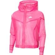 Nike Sportswear Windrunner CU6578-607 - Chaqueta deportiva para mujer, color rosa y blanco Pink Glow/White XS