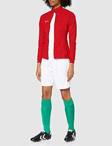 Nike W NK Dry Acdmy18 Trk Jkt K Sport jacket, Mujer, University Red/ Gym Red/ White, M