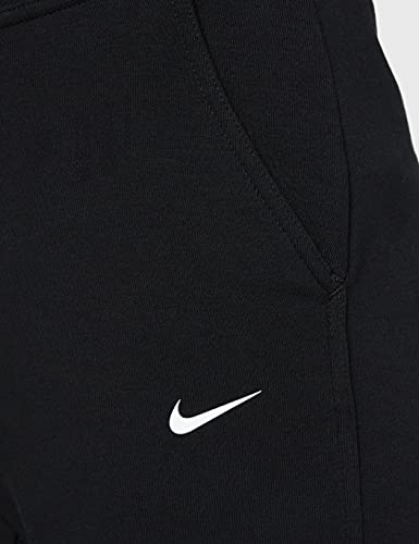 NIKE W NK Dry Get Fit FLC TP Pant Sport Trousers, Mujer, Black/White, XL