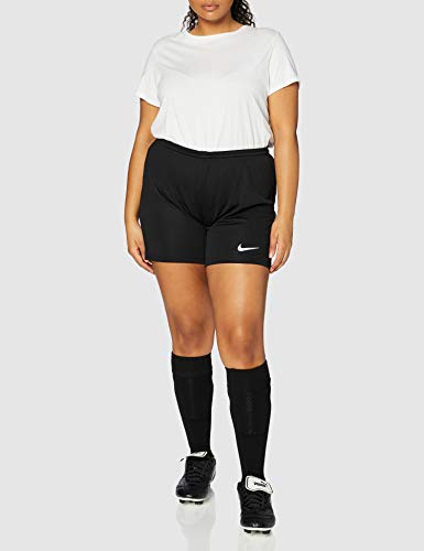 NIKE W Nk Dry Park III Short NB K Pantalones Cortos de Deporte, Mujer, Black/White, S